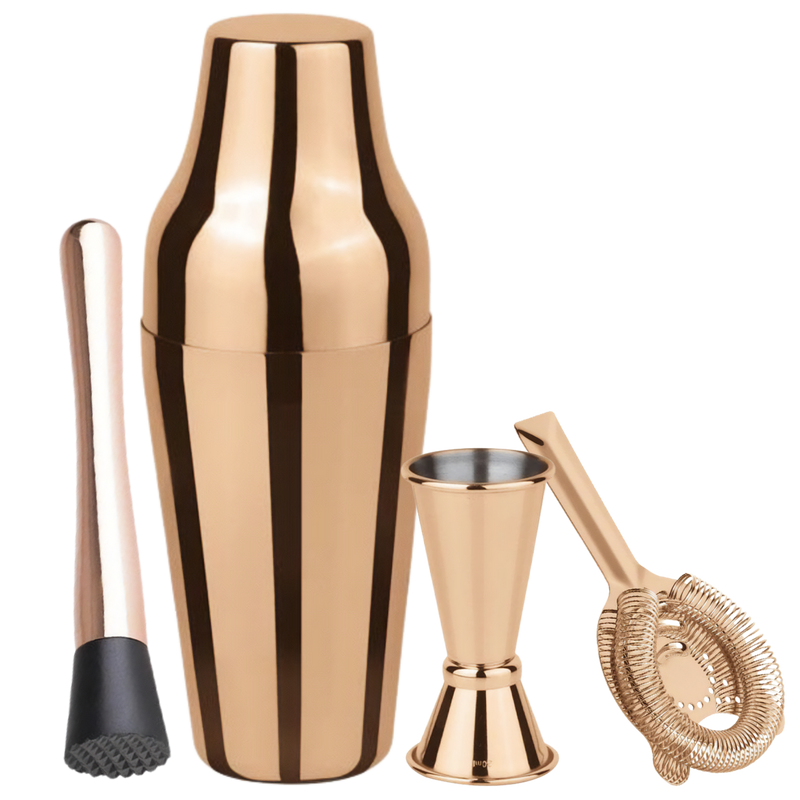 Copper Cocktail Set