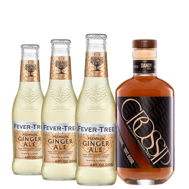 Cocktail Set - Crossip Dandy and Fever Tree Ginger Ale, Case 1x500ml/3x250ml