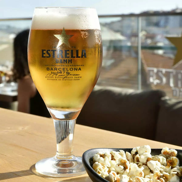 Estrella Damm 0.0 Non Alcoholic Beer, Case 12x25cl Drink Dry Kuwait