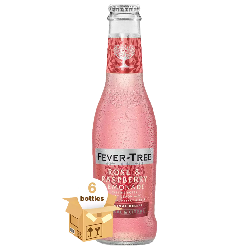 Fever-Tree Rose & Raspberry Lemonade, Case 6x200ml