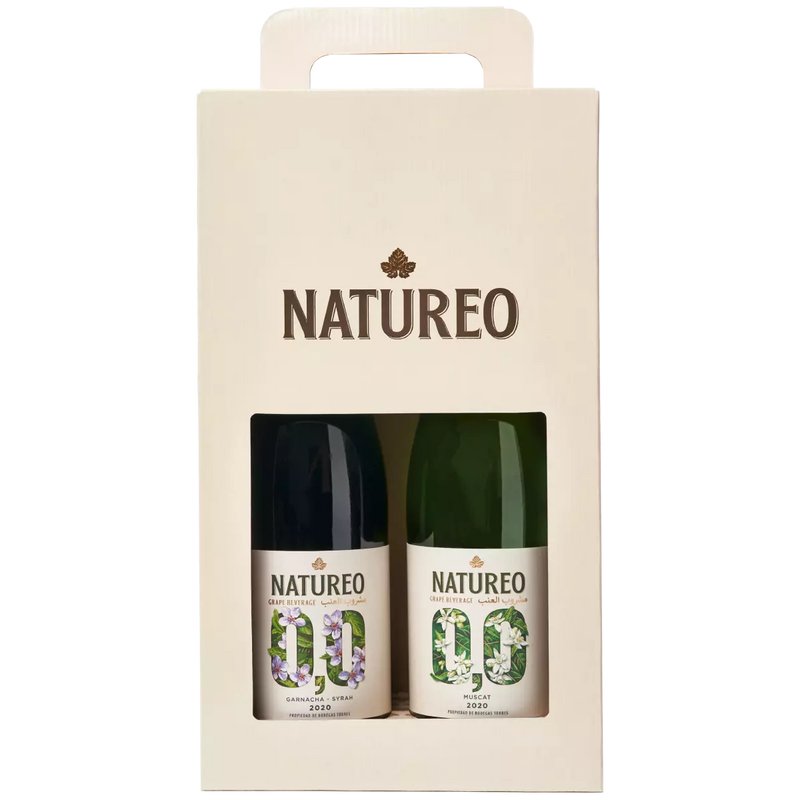 Gift Set Natureo Muscat And Garnacha Syrah Taster Bundle, Case 2x75cl