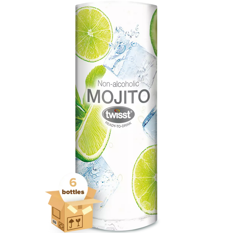 Twisst Mojito Non Alcoholic Cocktail, Case 6x240ml