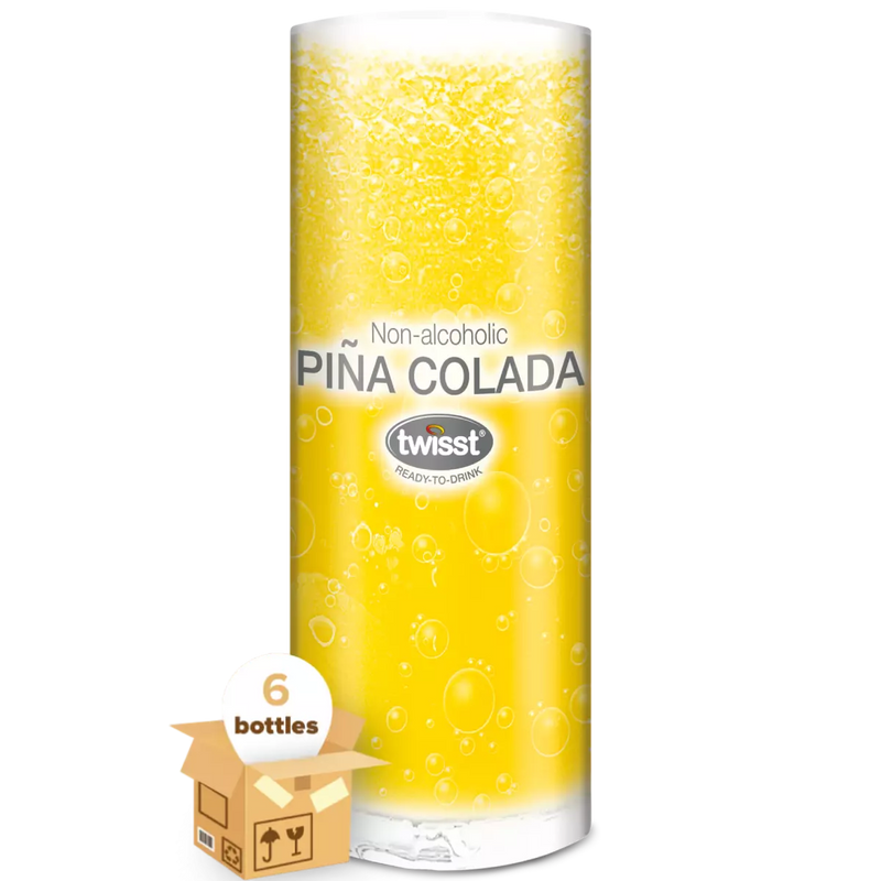 Twisst Pina Colada Non Alcoholic Cocktail, Case 6x240ml