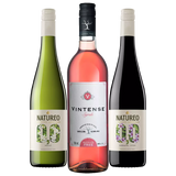 Alcohol Free Still Wines Taster Bundle, Mixed Case 3x75cl