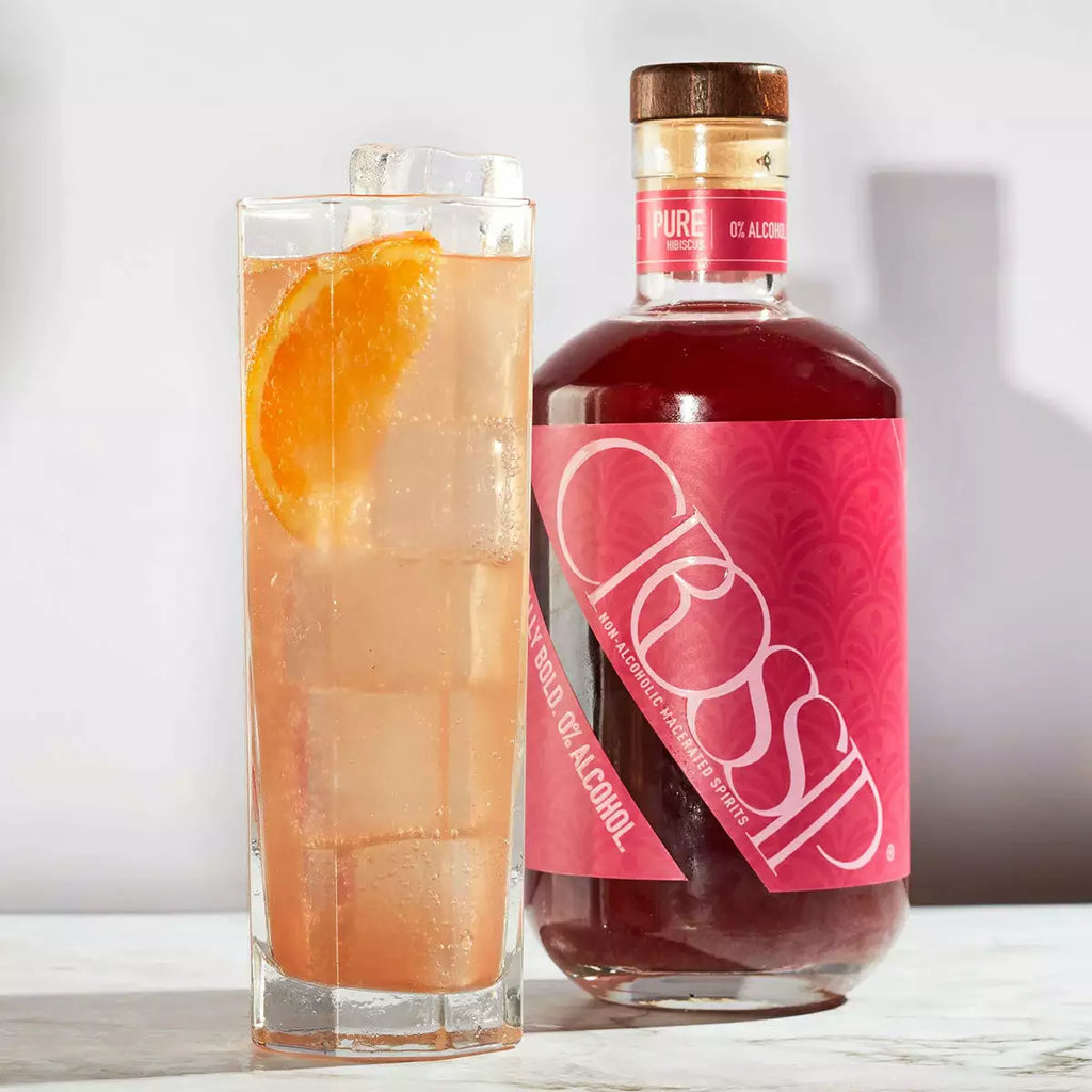 Cocktail Set - Crossip Pure Hibiscus and Fever Tree Soda Water, Case 1x500ml/3x250ml