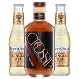 Crossip Non Alcoholic Spirit Dandy Smoke & Fever Tree Premium Ginger Ale, 1x500ml/2x250ml