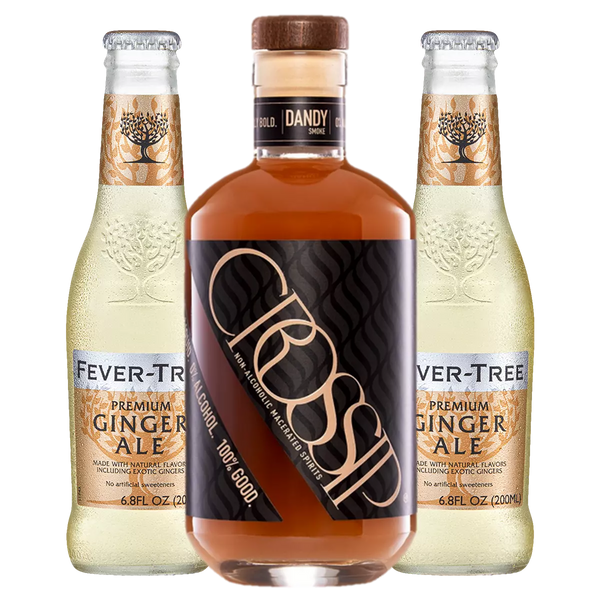 Crossip Non Alcoholic Spirit Dandy Smoke & Fever Tree Premium Ginger A
