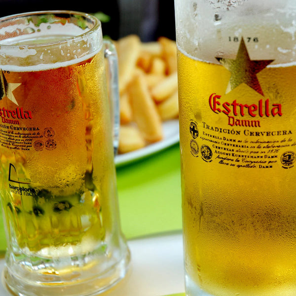 Estrella Damm 0.0 Non Alcoholic Beer, Case 12x25cl Drink Dry Kuwait