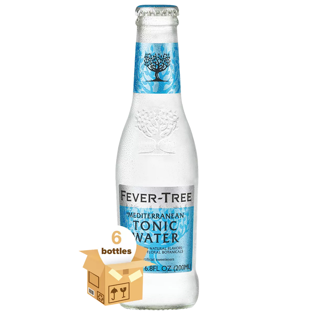Fever-Tree Mediterranean Tonic Water, Case 6x200ml