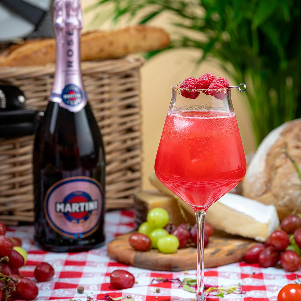 Martini Rose Non Alcoholic Premium Sparkling Grape Beverage, 75cl