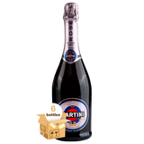 Martini Rose Non Alcoholic Premium Sparkling Grape Beverage, Case 6x75cl