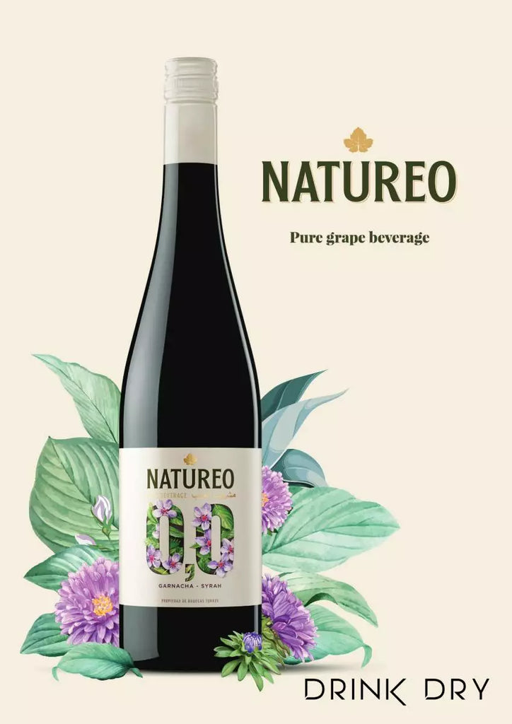 Natureo Garnacha Syrah Grape Beverage 0.0%, Case 6x75cl