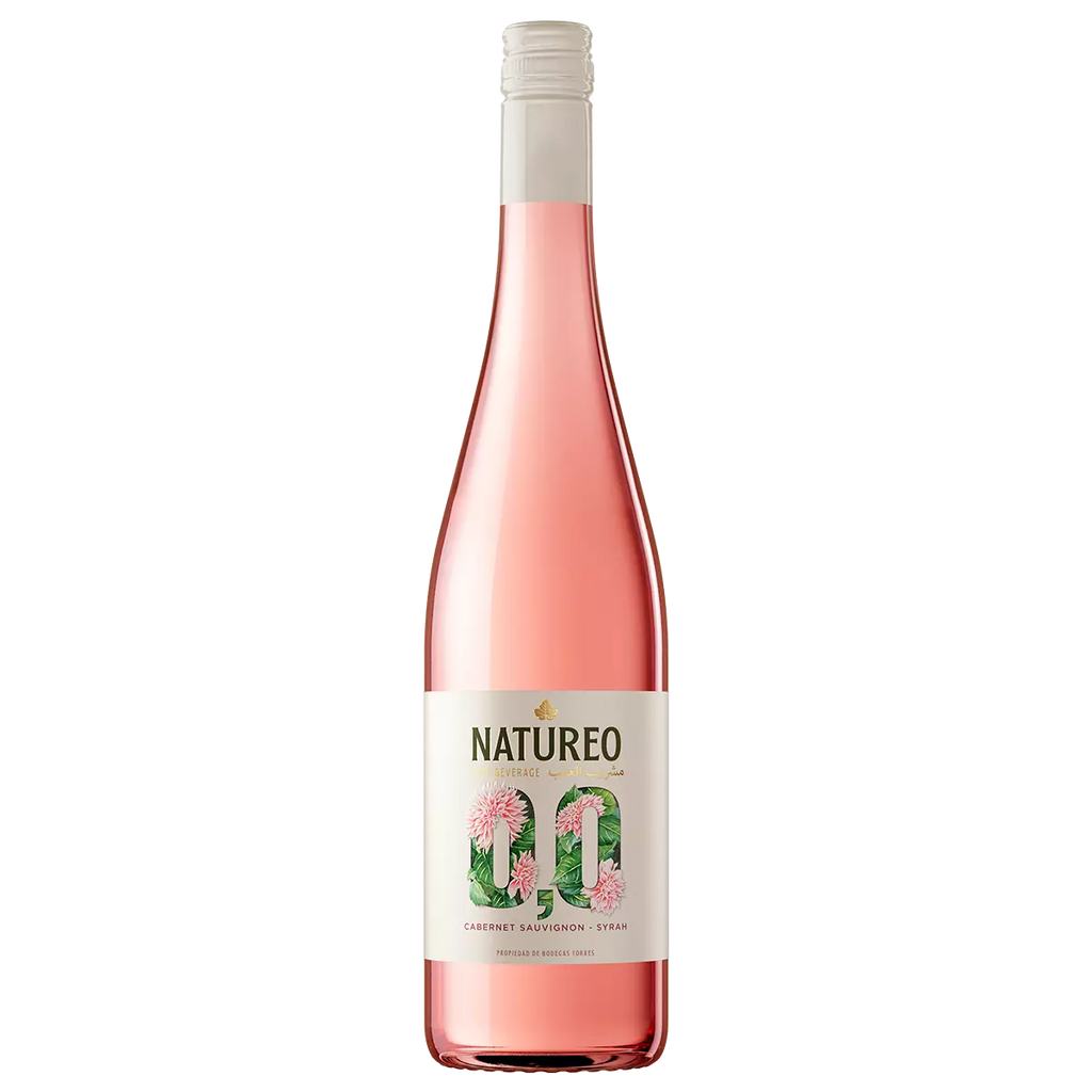 Natureo Rose Grape Beverage 0.0%, 75cl